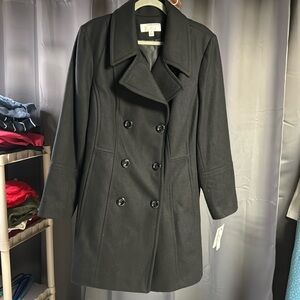 Anne Klein Black Winter Coat